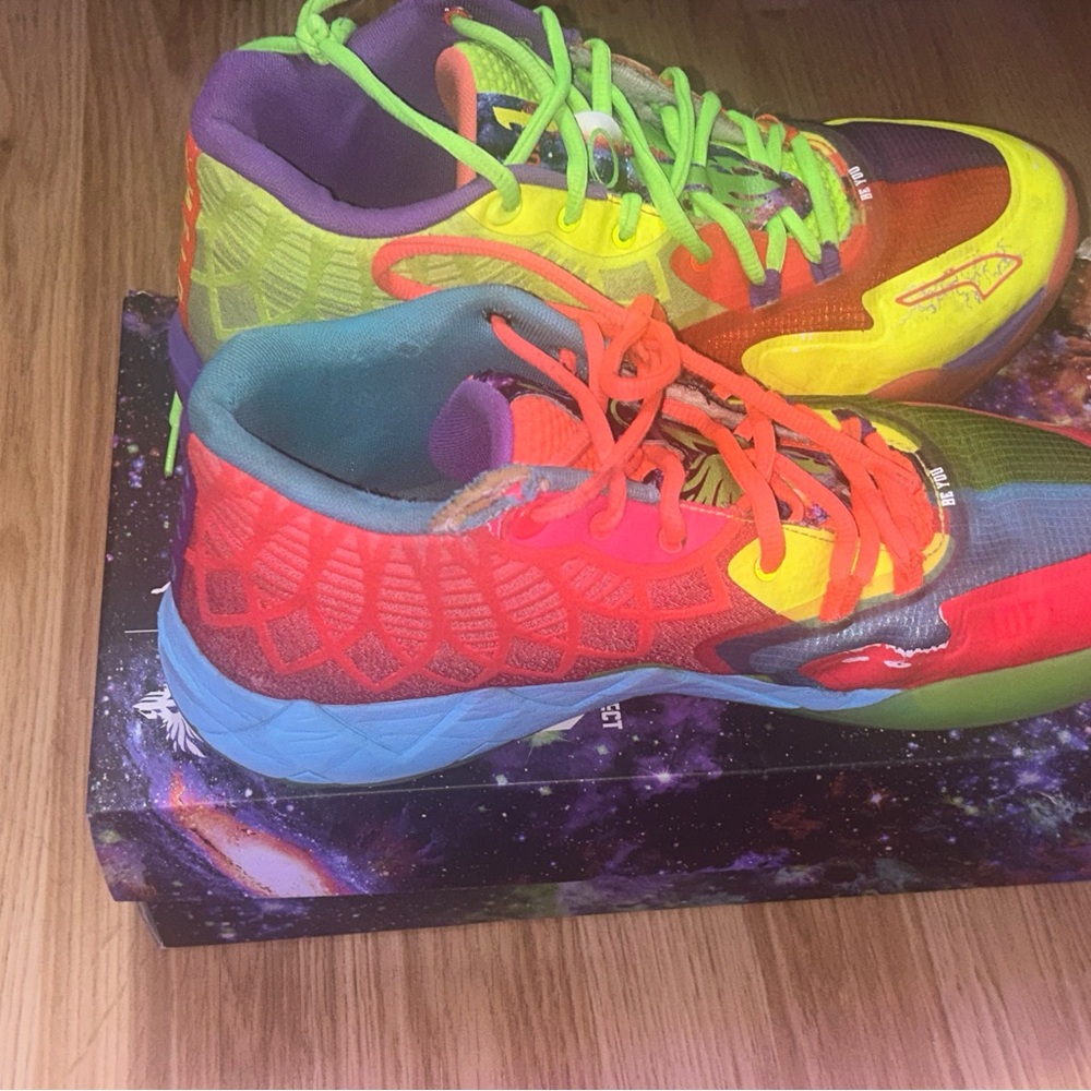 Puma Melo M.B.01 “Not From Here” Size 13 Basketball Shoes - Picture 10 of 13